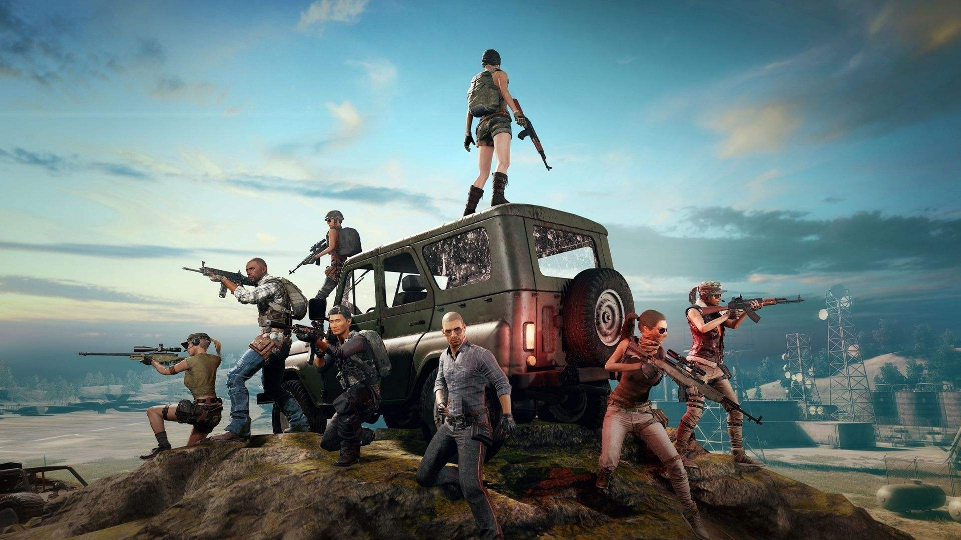 pubgmobile蓝圈战争冲锋模式合集
