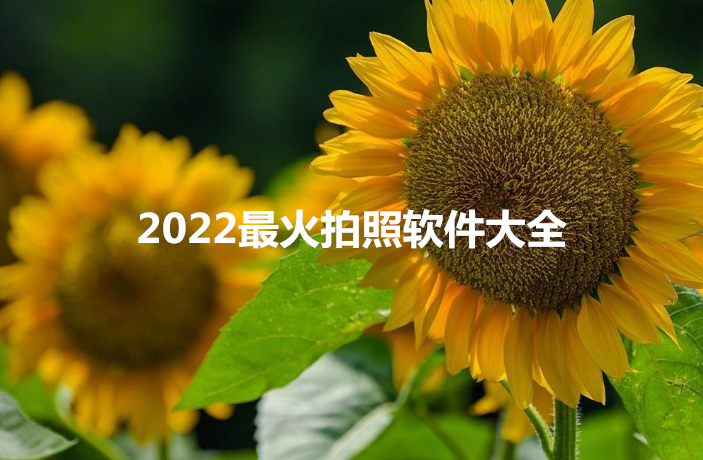2022最火拍照软件大全