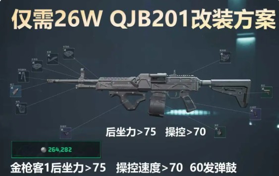 三角洲行动s11赛季3x3金枪客低价改枪码推荐