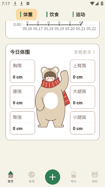 小熊体重