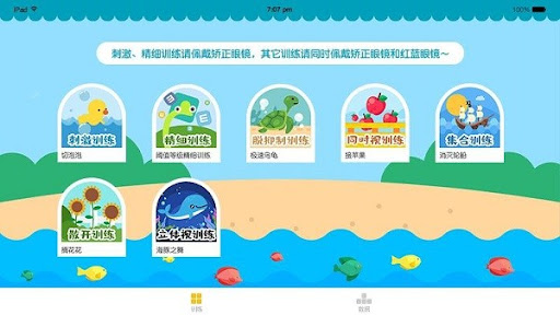 多媒体视觉训练