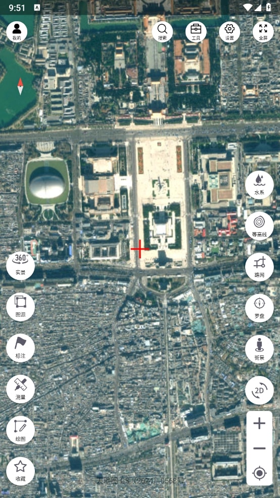 子午地图