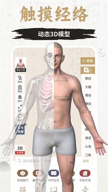 知源经络穴位