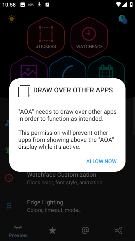 aoa息屏显示Pro