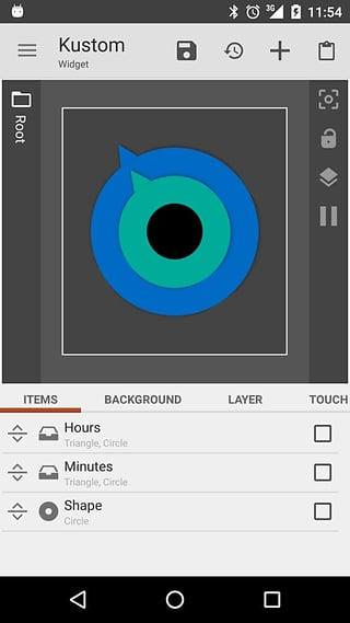 Kustom Widget