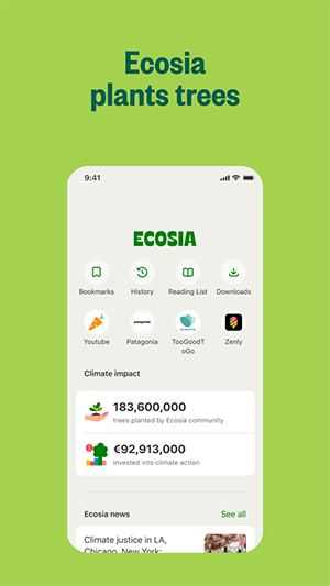 Ecosia浏览器