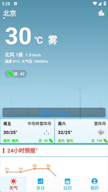 真好天气预报