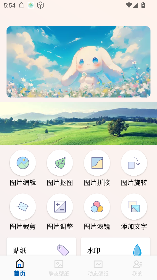 精灵墙纸