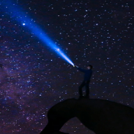星空透明视频壁纸