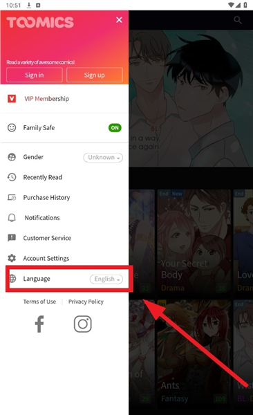 Toomics韩漫
