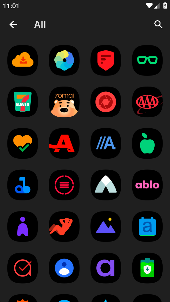OneBlack图标包