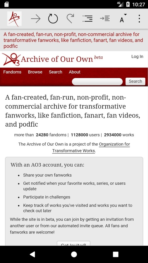 AO3浏览器