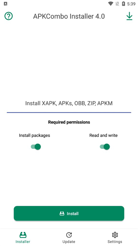 Apkcombo Installer