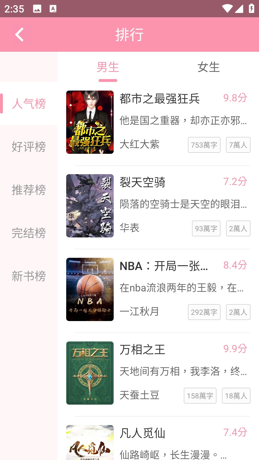 美萌小說