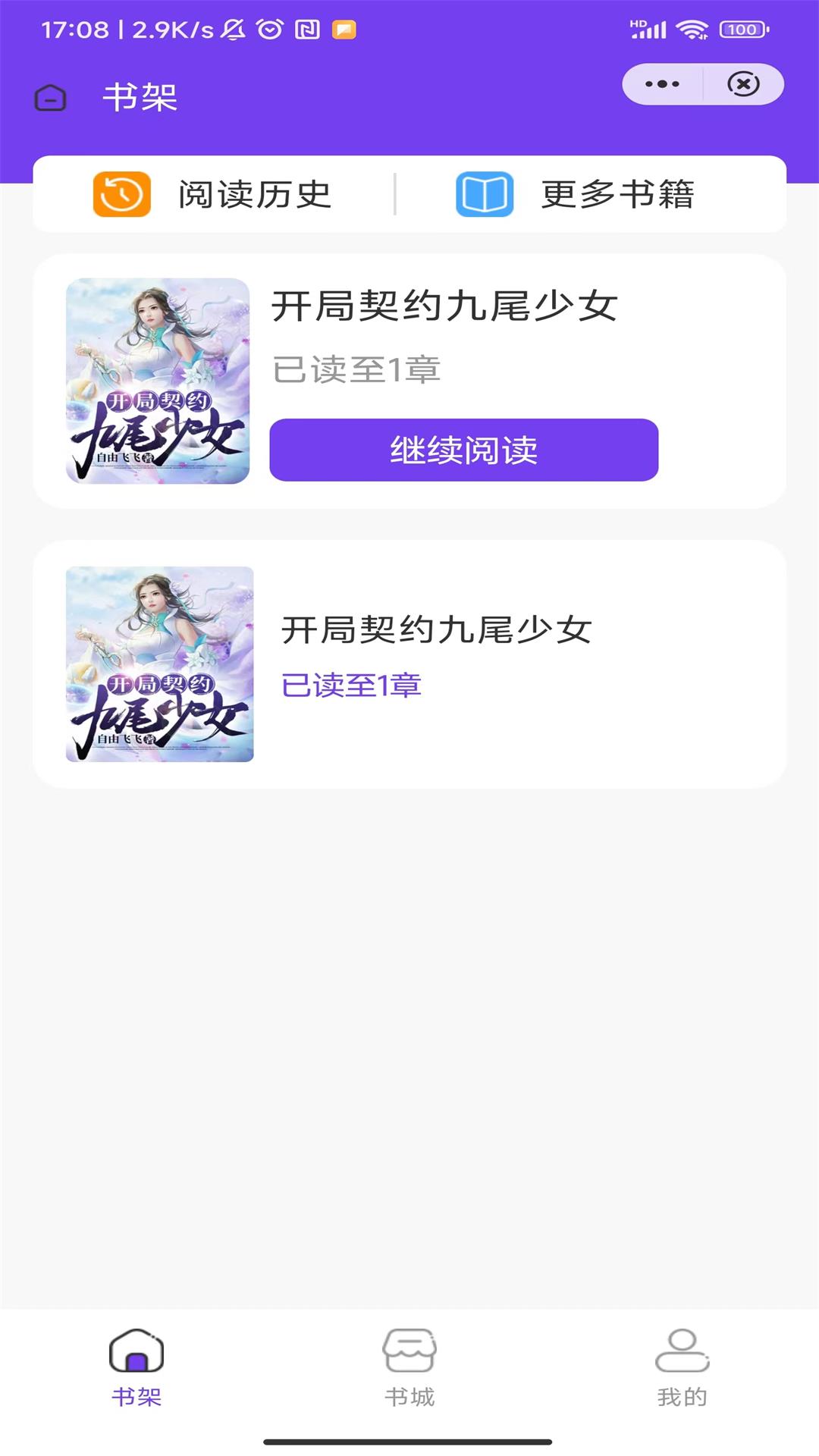 雾夜小说APP版