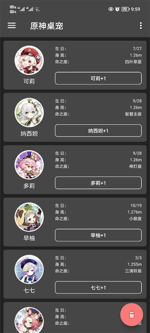 Shimeji桌宠原神版