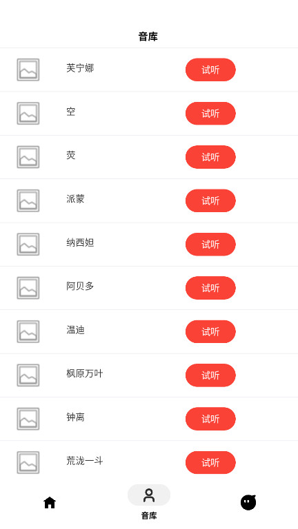 角色语音合成