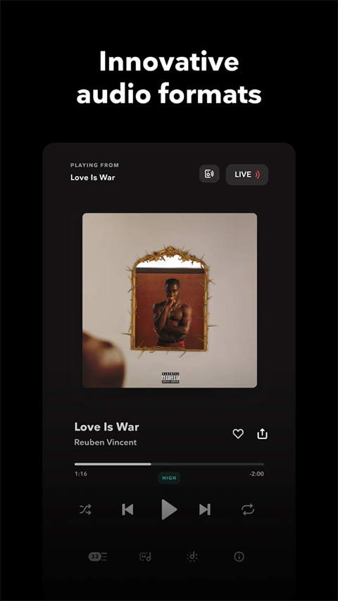 tidal音乐播放器