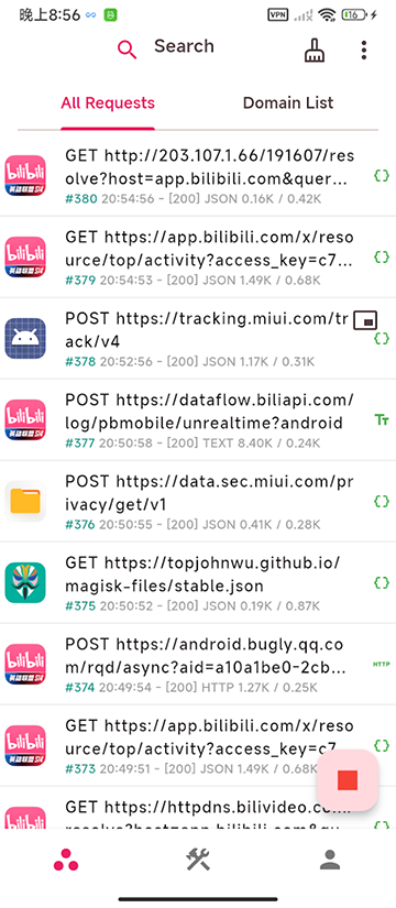 ProxyPin抓包