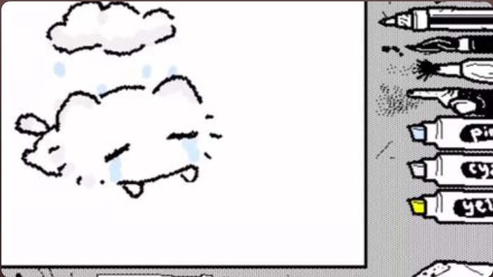 抖动画画