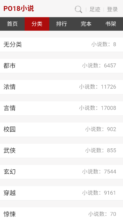 po18自由小说阅读器