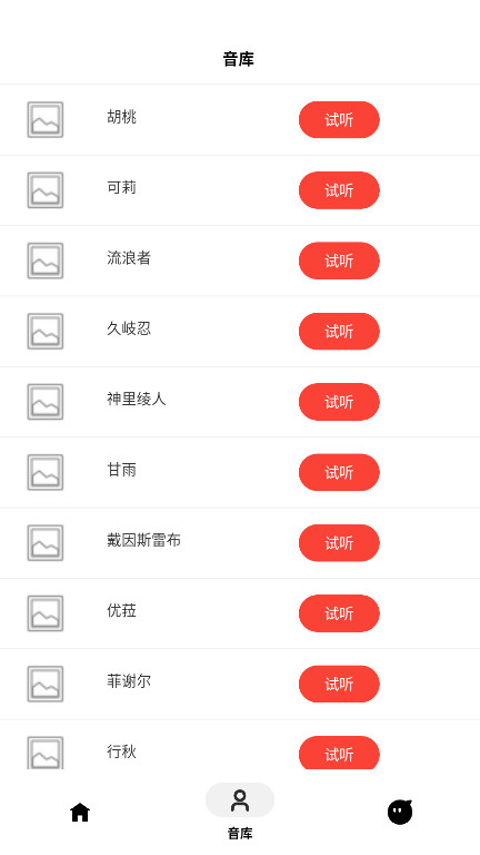 角色语音合成