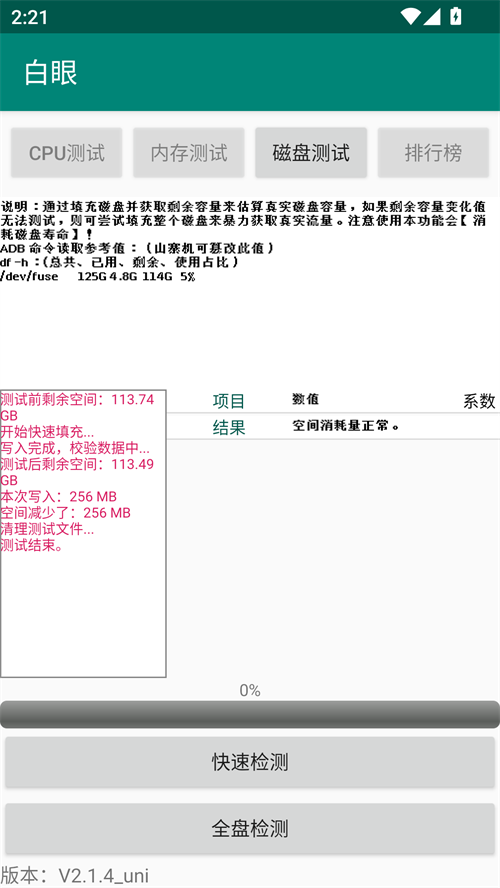 白眼
