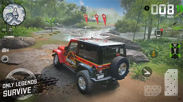 越野SUV吉普4x4驾驶