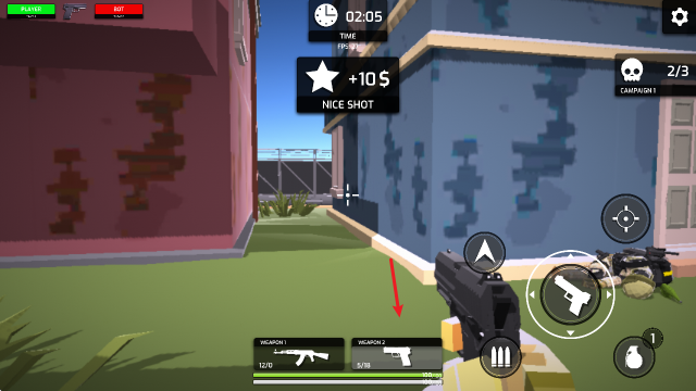 战斗打击CS
