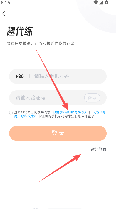 趣代练打手版