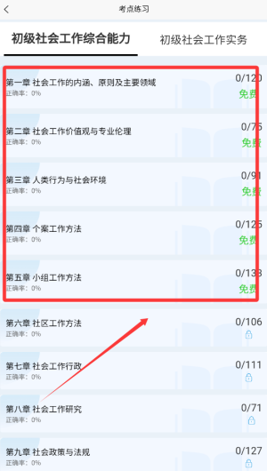 社会工作者快题库
