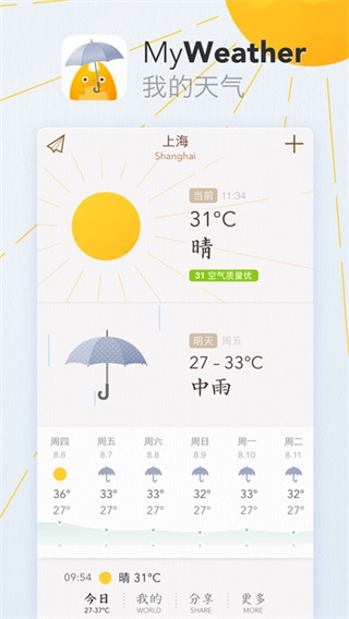 我的天气MyWeather