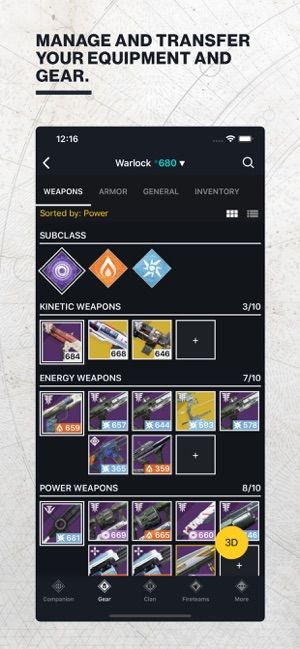Destiny 2 Companion