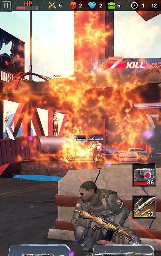 战场强人3D游戏版(Gun Shooter 3D)