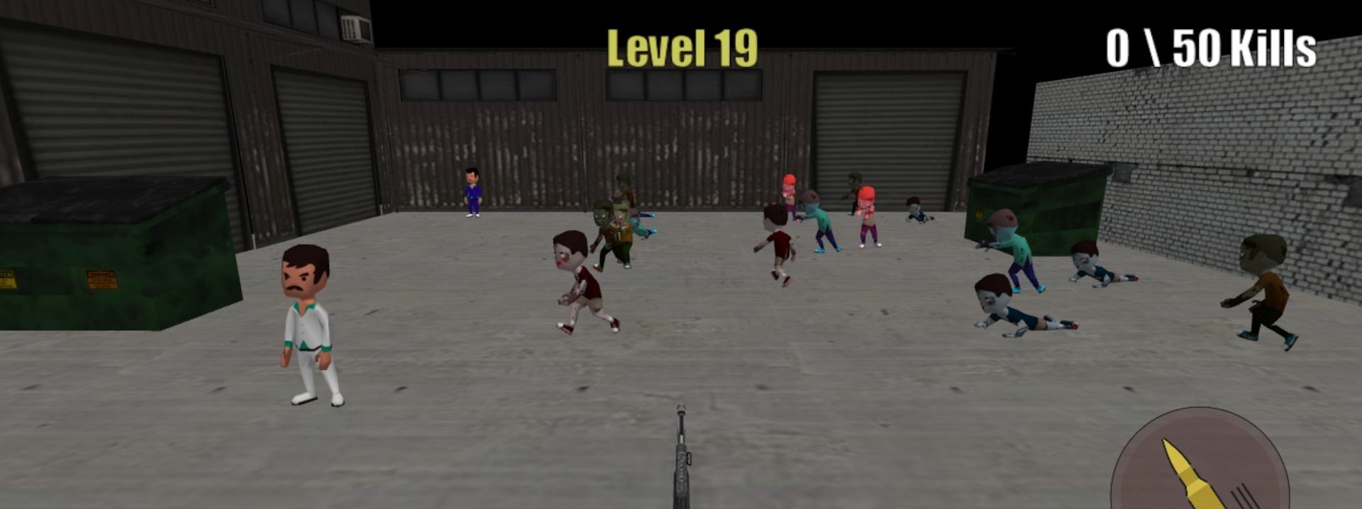 简单干僵尸游戏安卓版(Hunting Zombies)