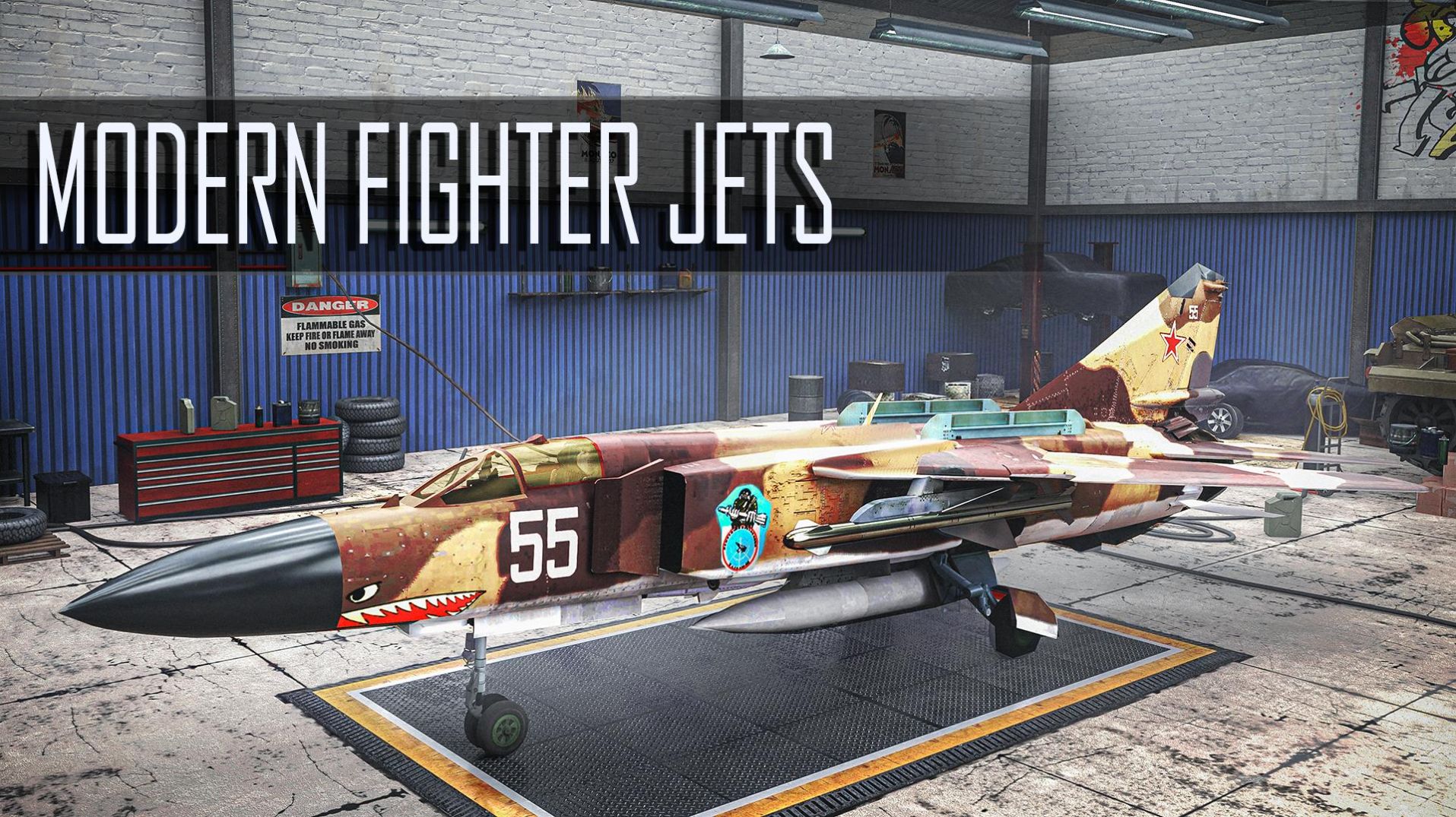 喷气式战斗机飞行模拟器游戏最新版（Aero Fighter: Modern Warplane）