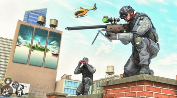 狙击手射击任务3D游戏中文版(Sniper 3D Shooting Gun Games)