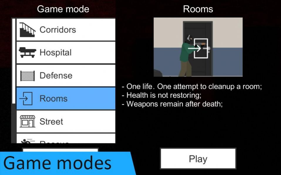平面僵尸战争游戏安卓版(Flat Zombies Cleanup Defense)