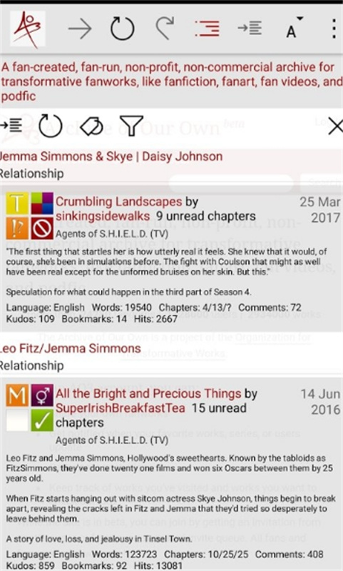 AO3阅读器