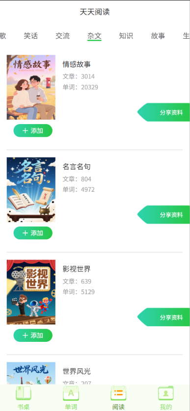 英语小书桌