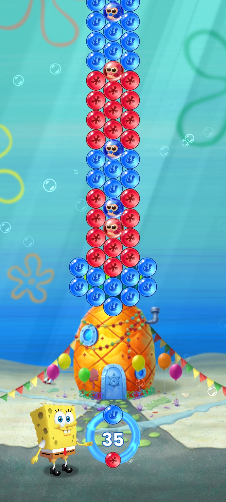 海绵宝宝泡泡爆破