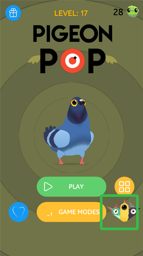 pigeonpop疯狂的鸽子