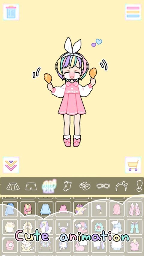 彩虹女孩Pastel Girl全服装完整中文版下载