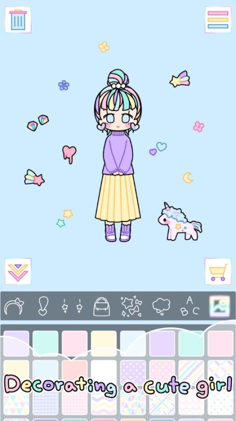 彩虹女孩Pastel Girl全服装完整中文版下载
