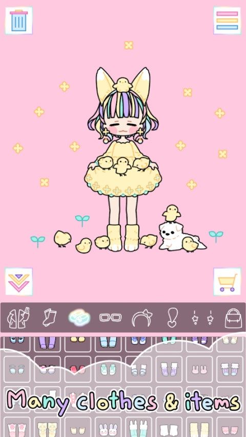 彩虹女孩Pastel Girl全服装完整中文版下载