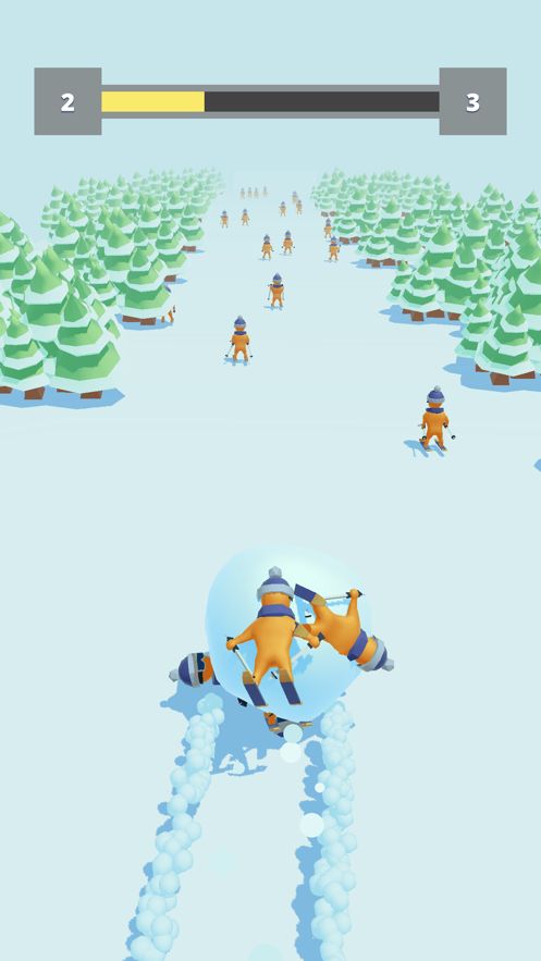 雪地保龄球