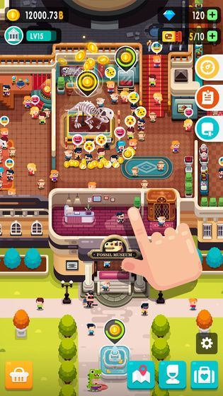 放置博物馆恐龙大亨游戏安卓中文版(Idle Dino Tycoon)