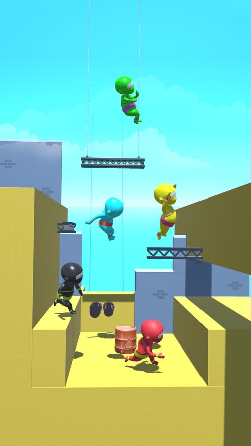 crowd race 3d