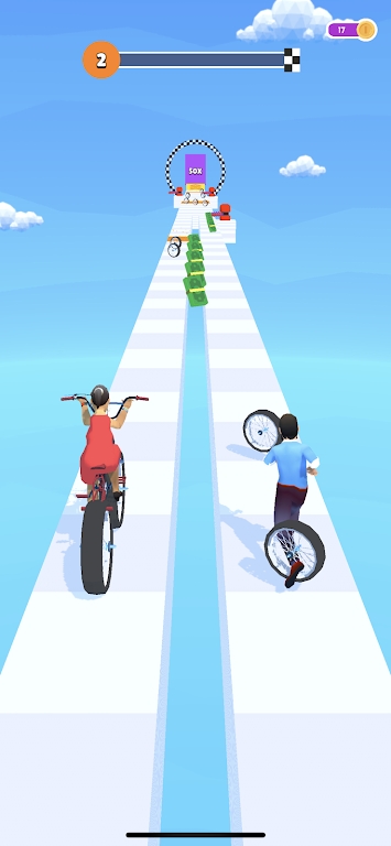 情侣自行车游戏版(Couples Bike)
