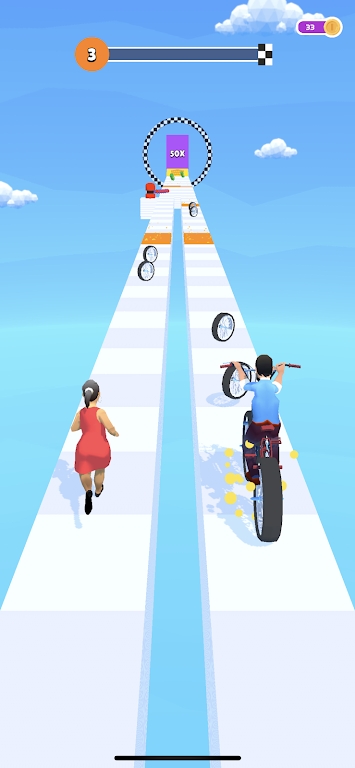 情侣自行车游戏版(Couples Bike)